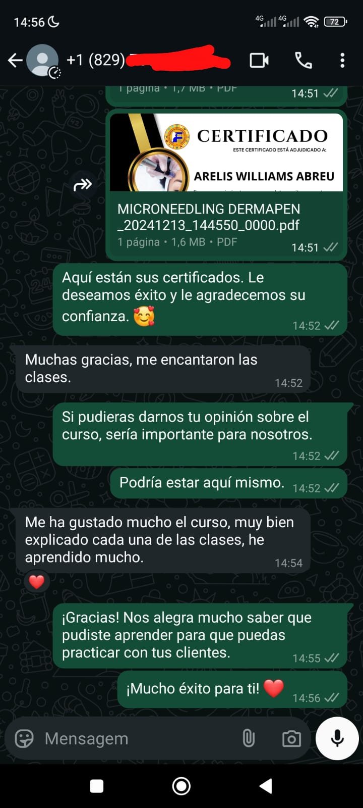 Student review