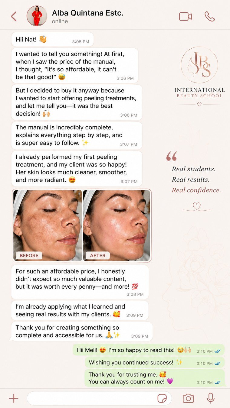 Student review — before and after
