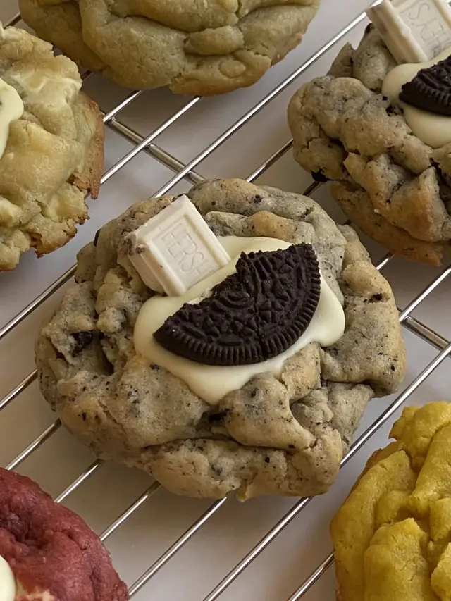Finished cookies