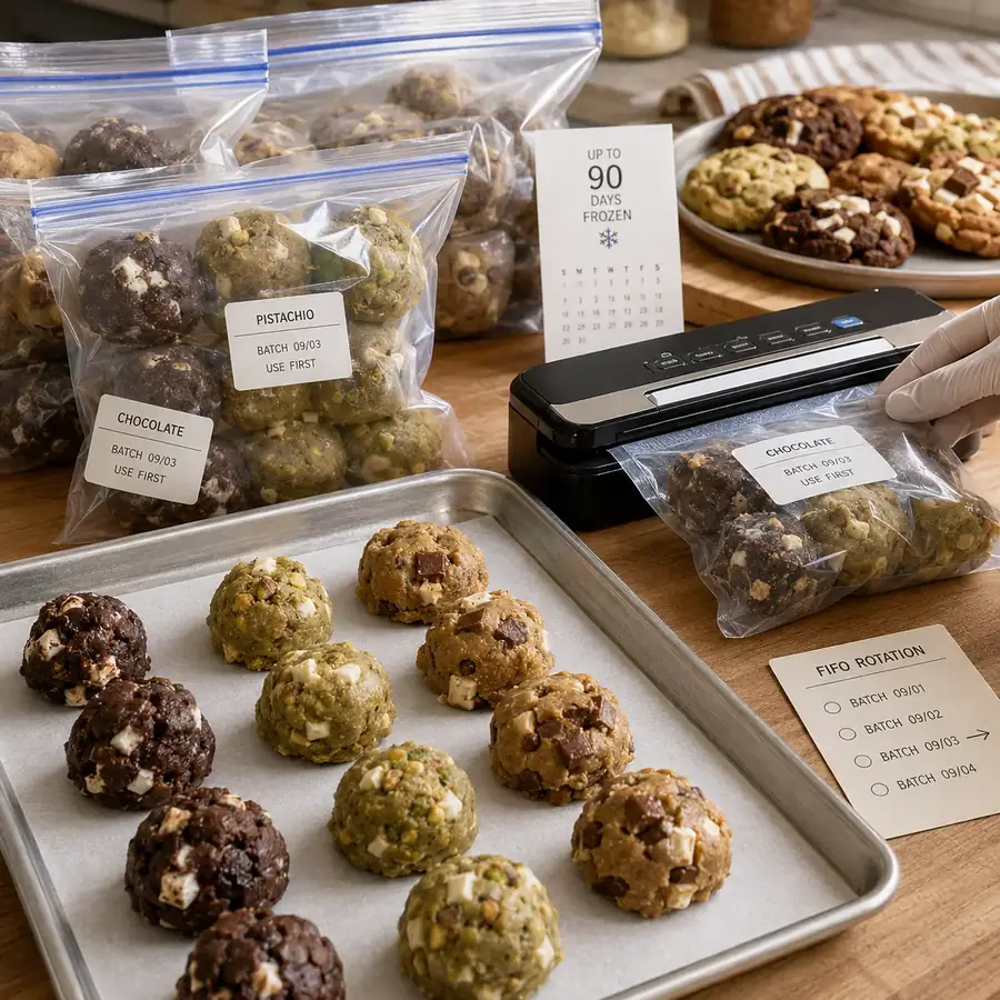 90-Day Freezer Production Method
